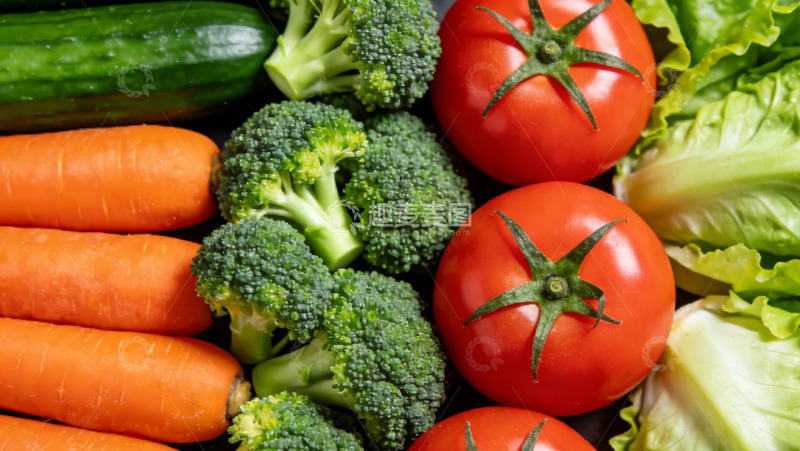 高清大图下载【趣麦麦图】新鲜蔬菜组合摄影图片