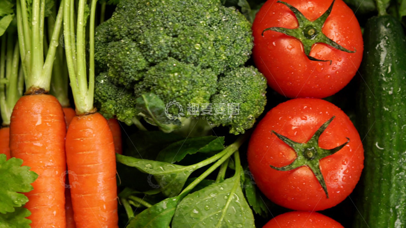 高清大图下载【趣麦麦图】新鲜蔬菜组合摄影图