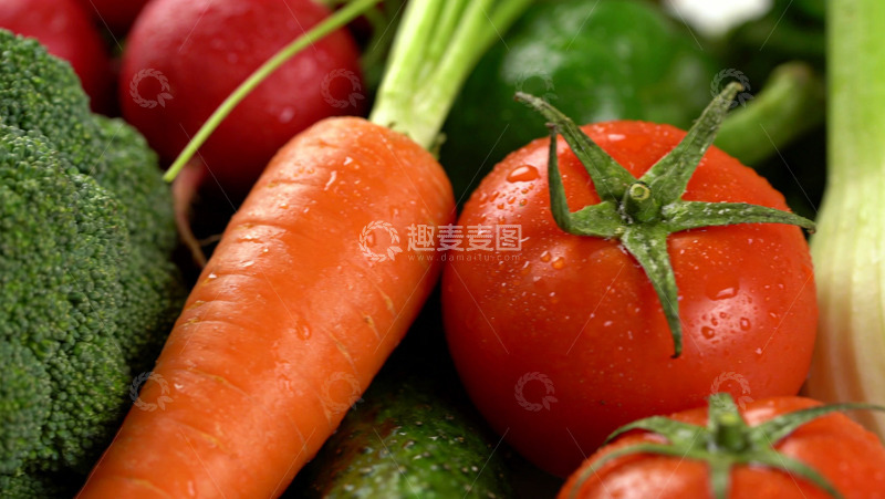 高清大图下载【趣麦麦图】新鲜蔬果特写摄影