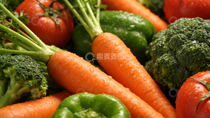 高清大图下载【趣麦麦图】新鲜蔬菜特写摄影