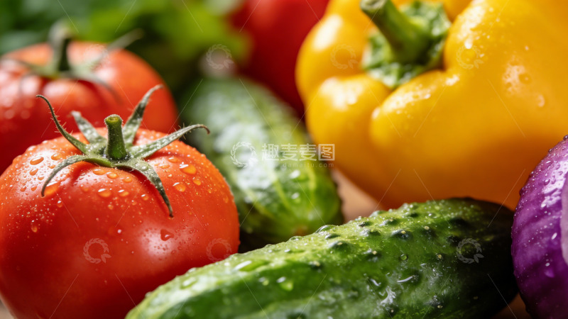 高清大图下载【趣麦麦图】新鲜蔬果特写摄影