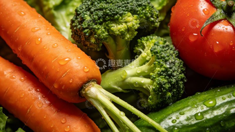 高清大图下载【趣麦麦图】新鲜蔬菜特写摄影照片