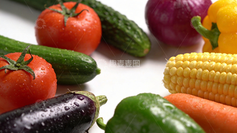 高清大图下载【趣麦麦图】混合蔬菜特写摄影图片