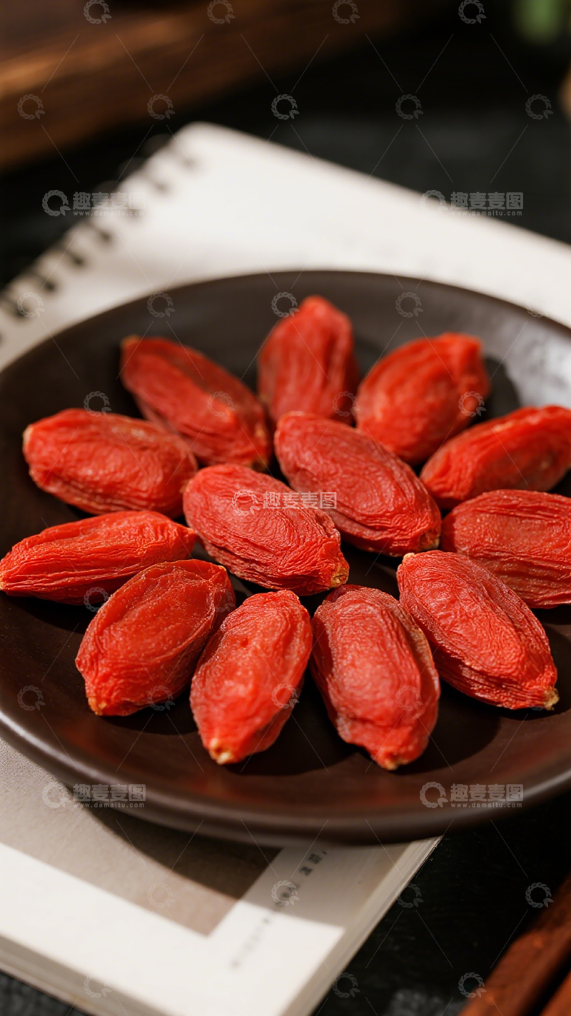 高清大图下载【趣麦麦图】红枸杞特写美食摄影