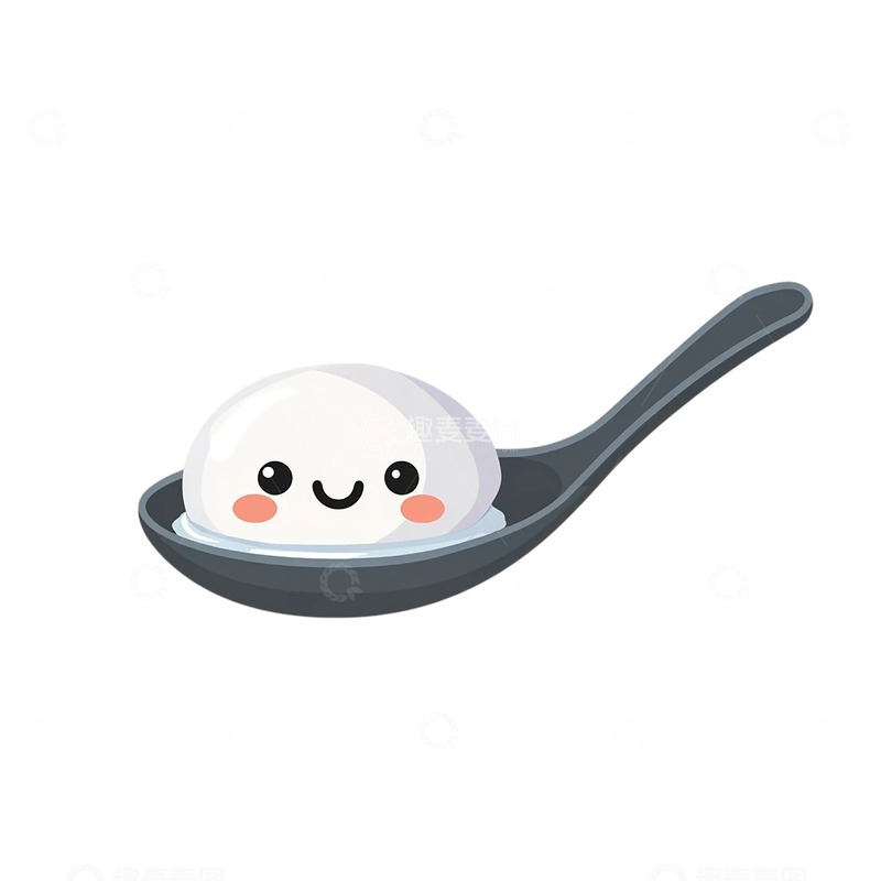 高清大图下载【趣麦麦图】可爱笑脸米团的奇幻旅程