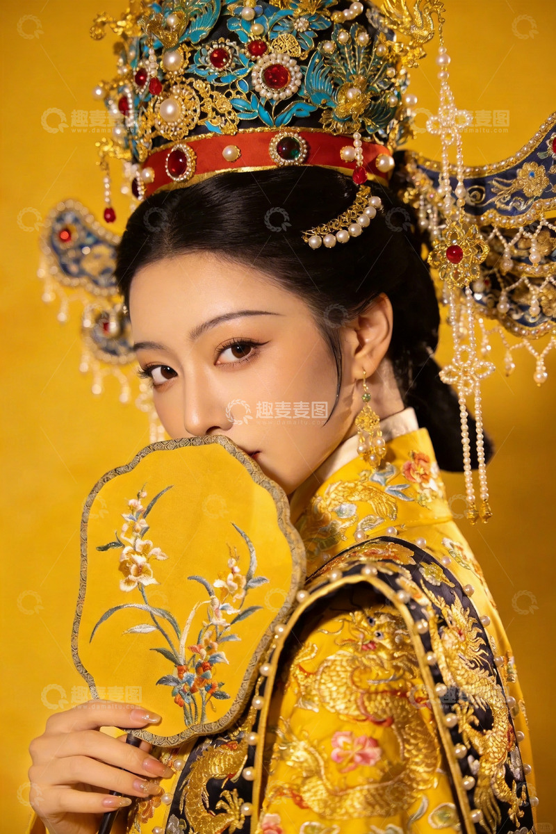 高清大图下载【趣麦麦图】明代贵妃人像摄影4