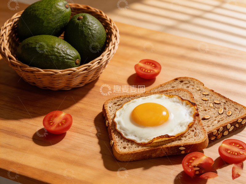 高清大图下载【趣麦麦图】早餐美食摄影1