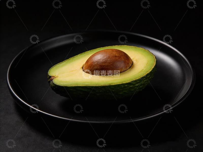 高清大图下载【趣麦麦图】简约风牛油果美食摄影