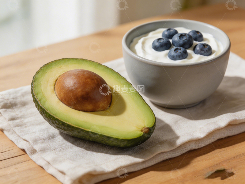 高清大图下载【趣麦麦图】清新水果早餐摄影图片