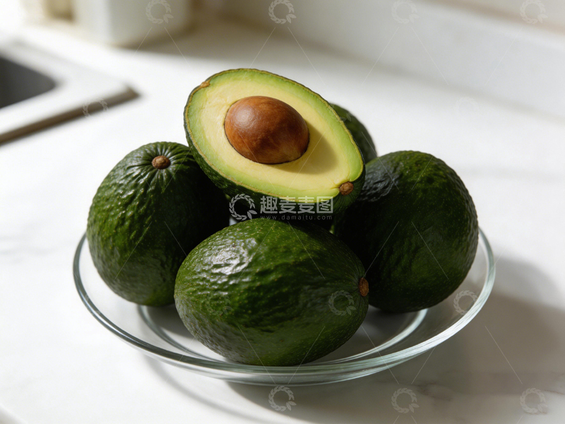 高清大图下载【趣麦麦图】清新自然牛油果摄影图片