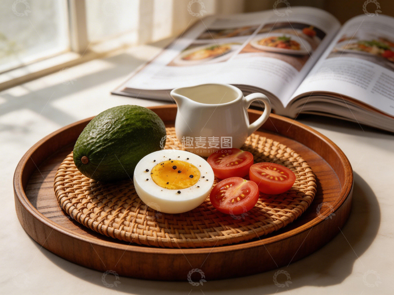 高清大图下载【趣麦麦图】简约早餐静物摄影