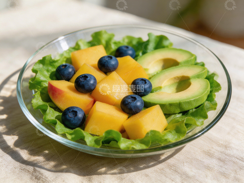 高清大图下载【趣麦麦图】清新水果沙拉