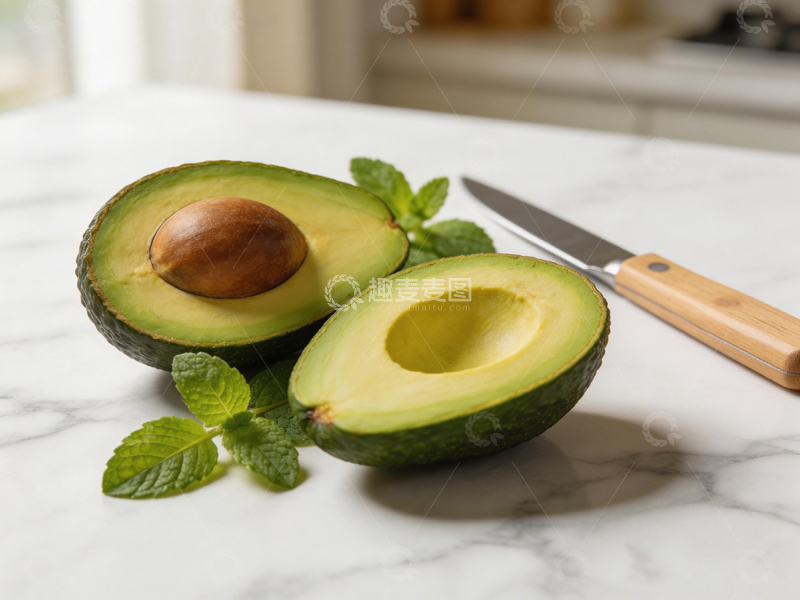 高清大图下载【趣麦麦图】厨房牛油果静物摄影1
