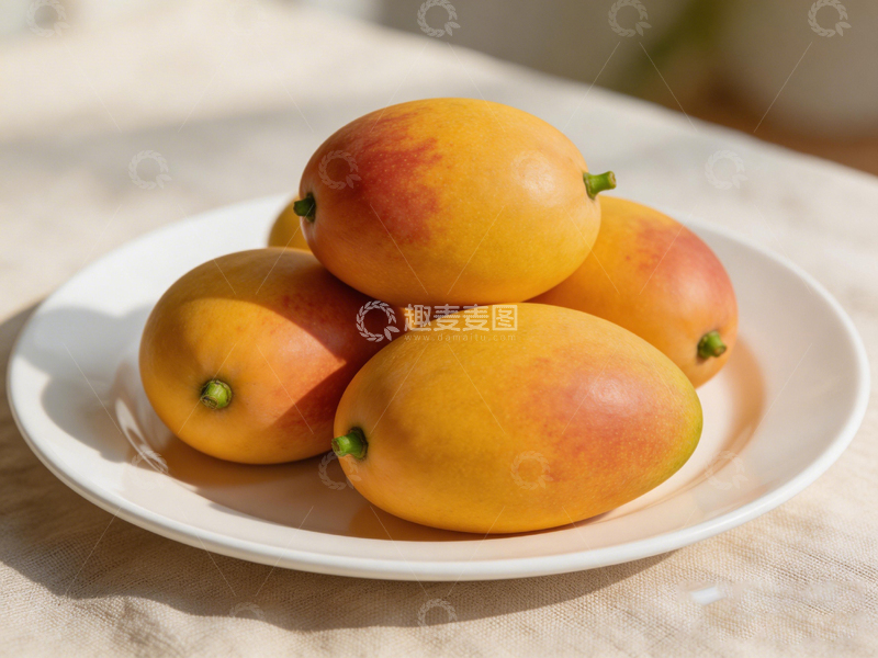 高清大图下载【趣麦麦图】清新自然芒果摄影图片