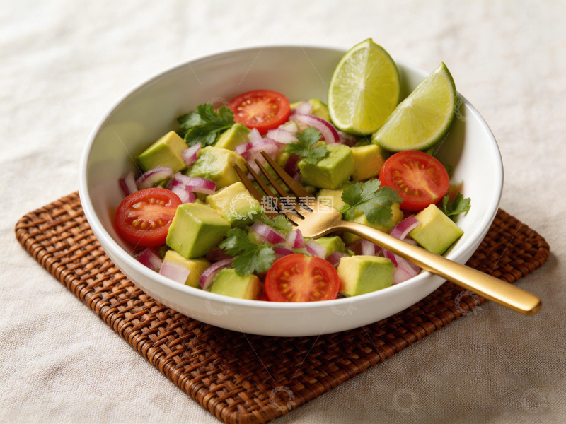 高清大图下载【趣麦麦图】清新蔬菜沙拉美食摄影1