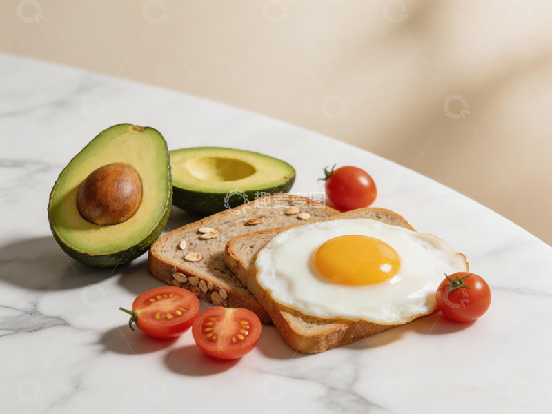 高清大图下载【趣麦麦图】简约早餐美食摄影