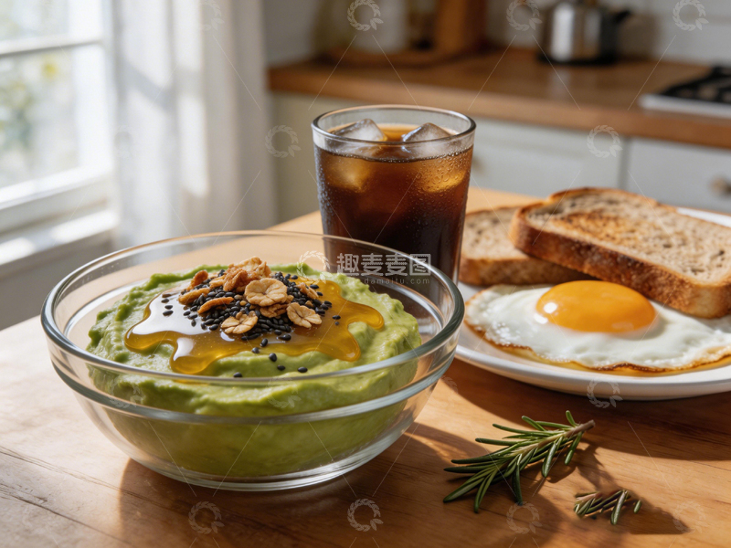 高清大图下载【趣麦麦图】早餐美食摄影2