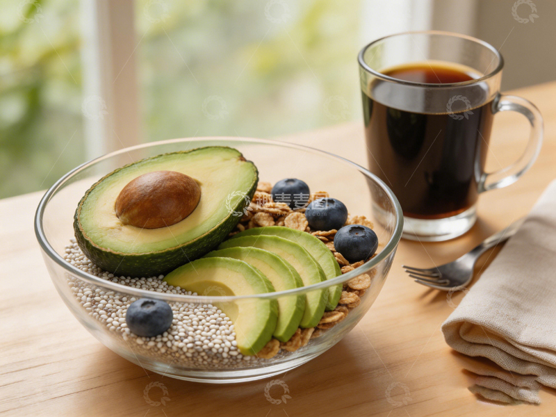 高清大图下载【趣麦麦图】健康早餐美食摄影图片