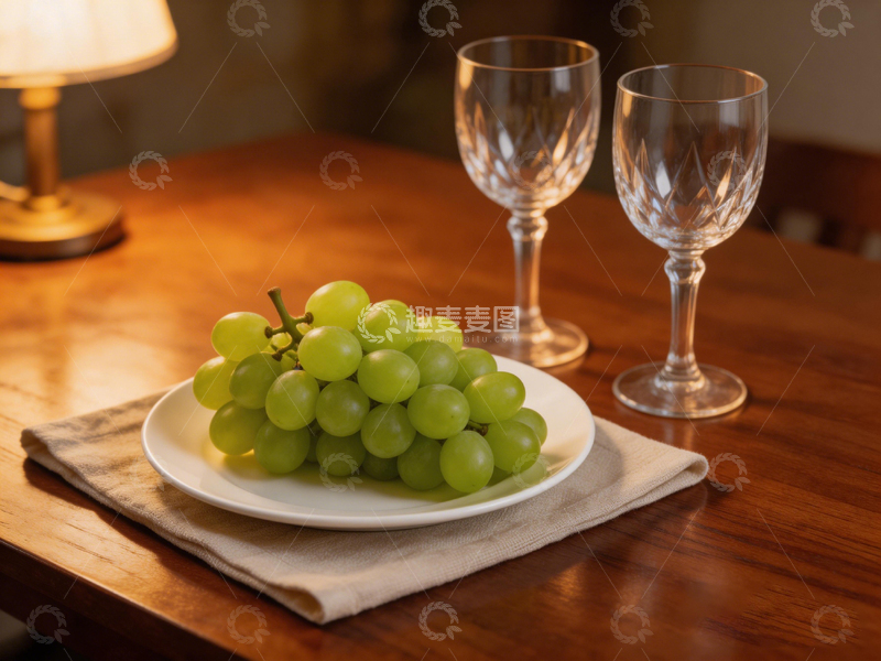 高清大图下载【趣麦麦图】温馨家居水果盘摆设