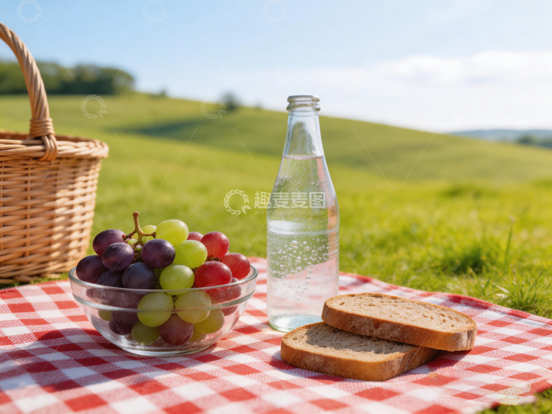 高清大图下载【趣麦麦图】田园野餐风光静物摄影