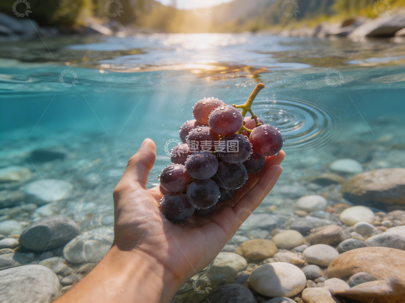 高清大图下载【趣麦麦图】山水间葡萄美景自然风光摄影