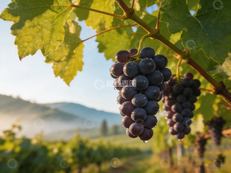 高清大图下载【趣麦麦图】葡萄园美景自然风光摄影图