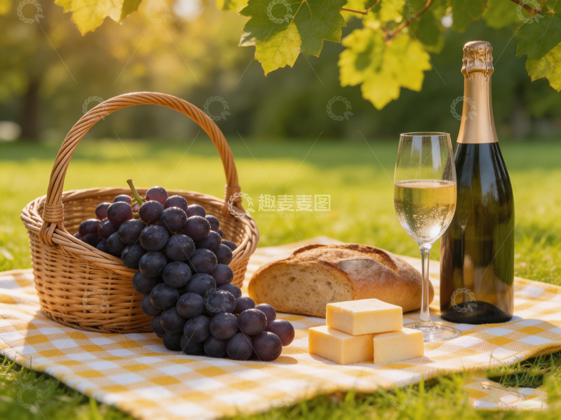 高清大图下载【趣麦麦图】田园野餐风光摄影