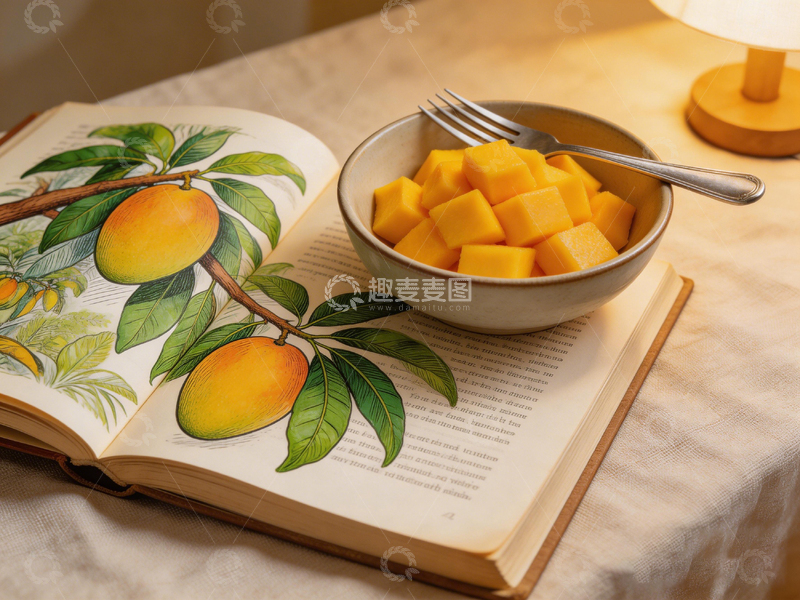 高清大图下载【趣麦麦图】清新文艺水果书页美食摄影