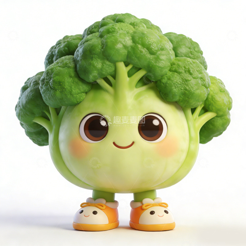 高清大图下载【趣麦麦图】卡通拟人化蔬菜形象设计