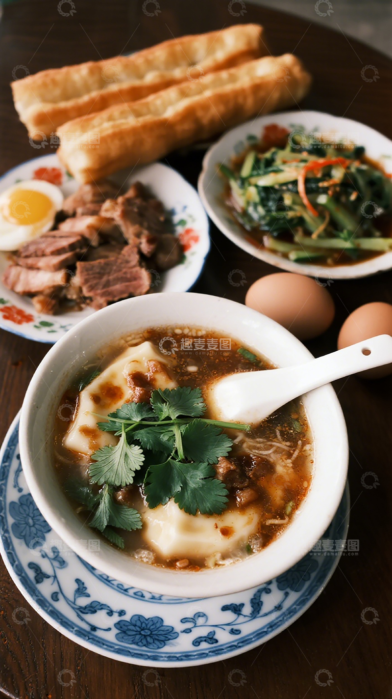 高清大图下载【趣麦麦图】中式早餐美食摄影图