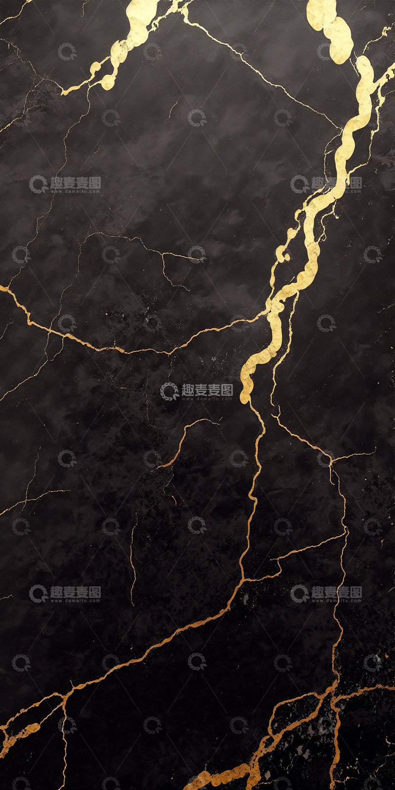 高清大图下载【趣麦麦图】黑金石材大理石纹