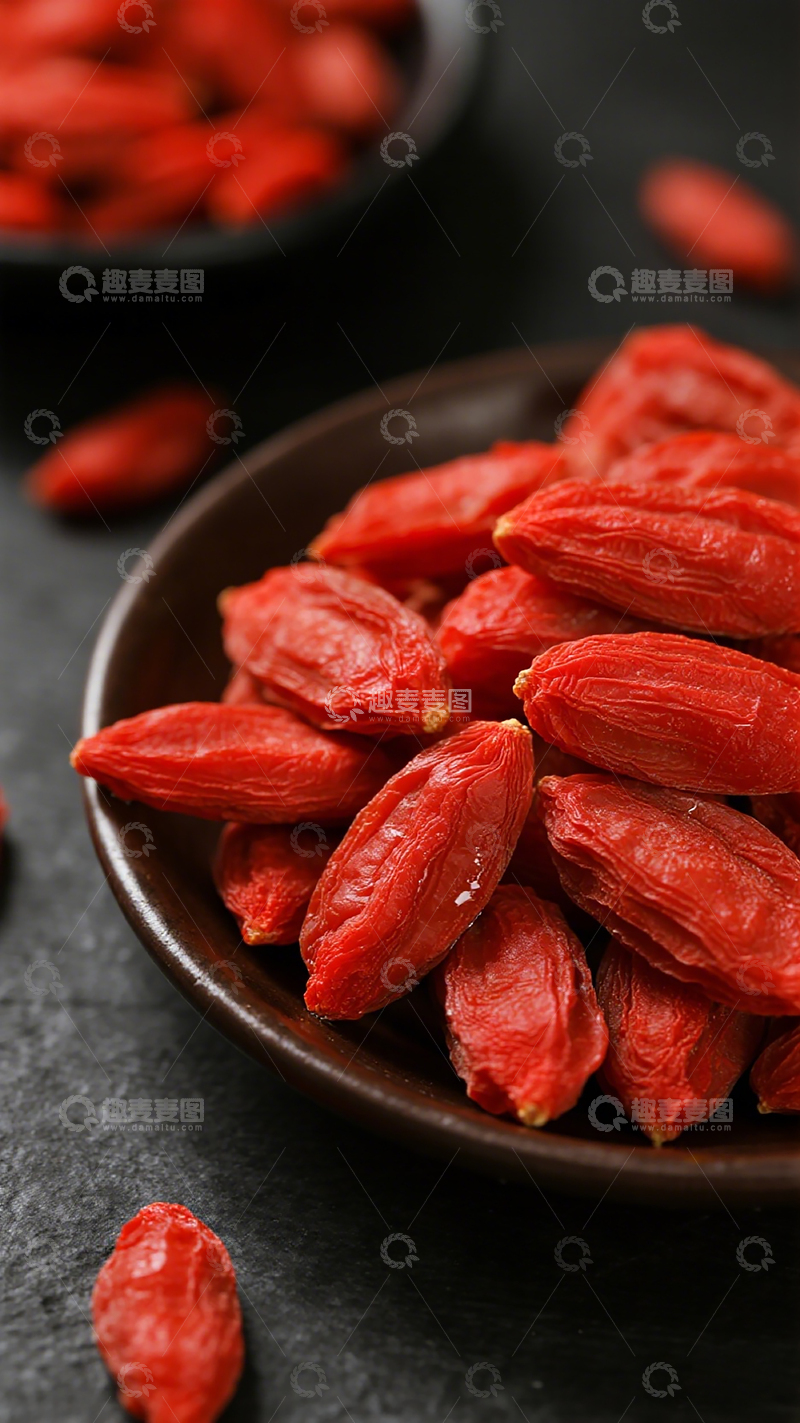高清大图下载【趣麦麦图】红枸杞特写美食摄影图片