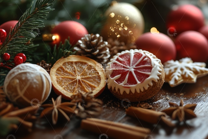 高清大图下载【趣麦麦图】圣诞节小装饰品