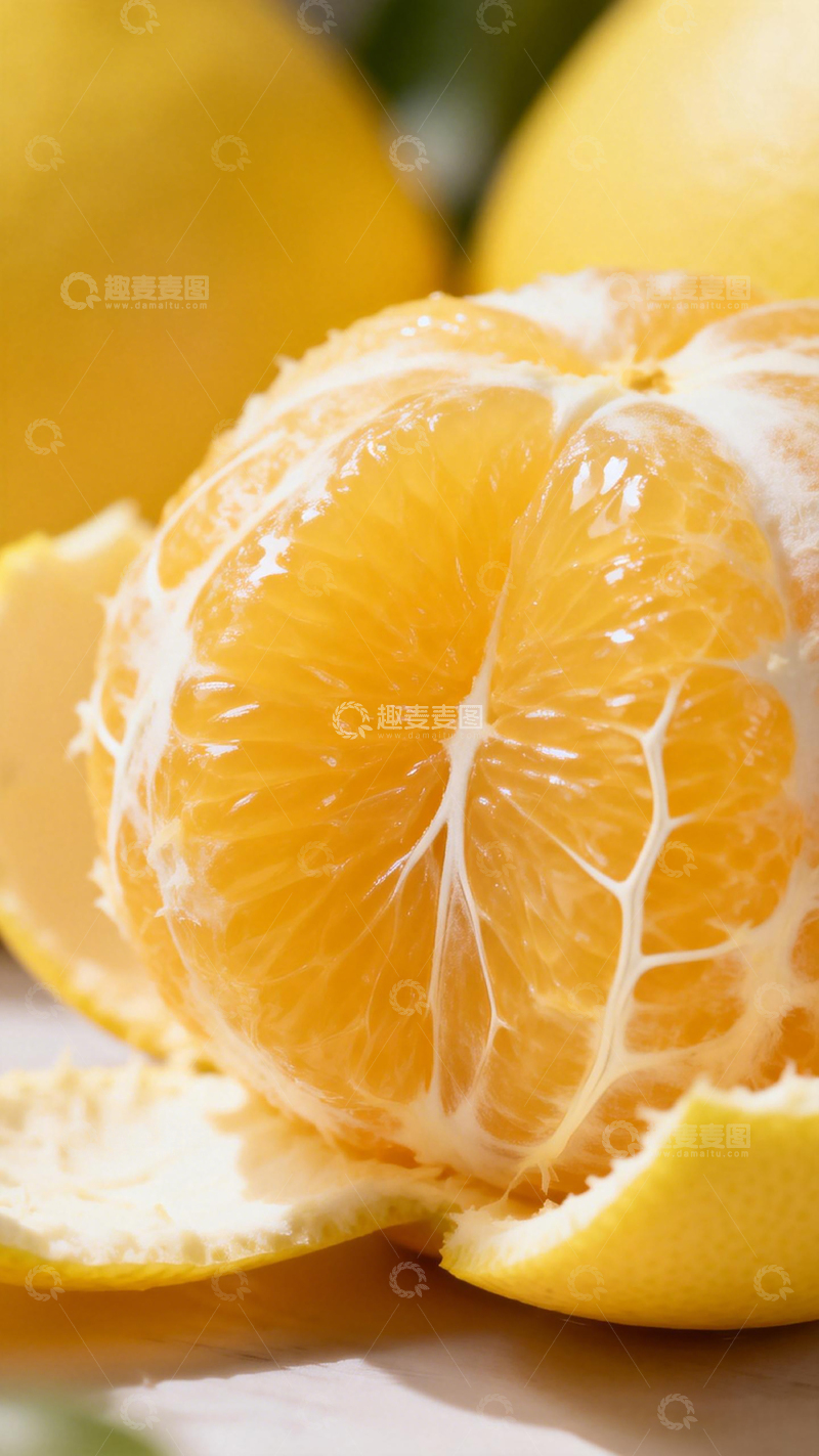 高清大图下载【趣麦麦图】新鲜橙子摄影图