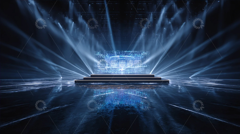 高清大图下载【趣麦麦图】光影交错的梦幻殿堂