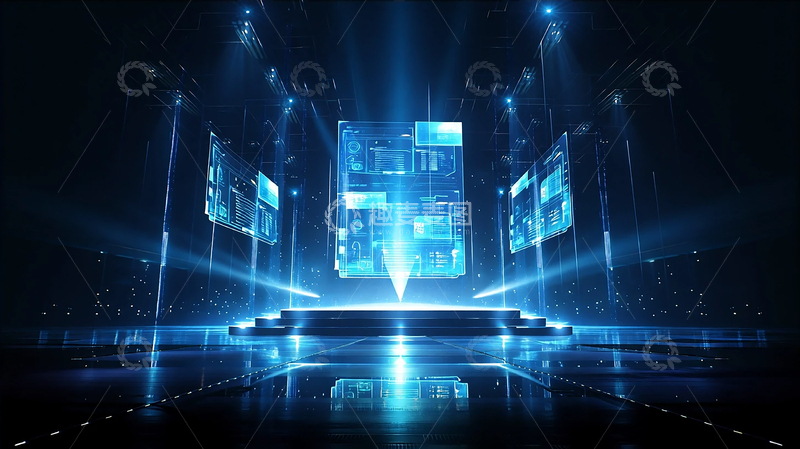 高清大图下载【趣麦麦图】银河之上光影盛宴