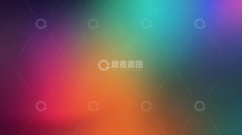 高清大图下载【趣麦麦图】色彩漩涡中的幻想世界