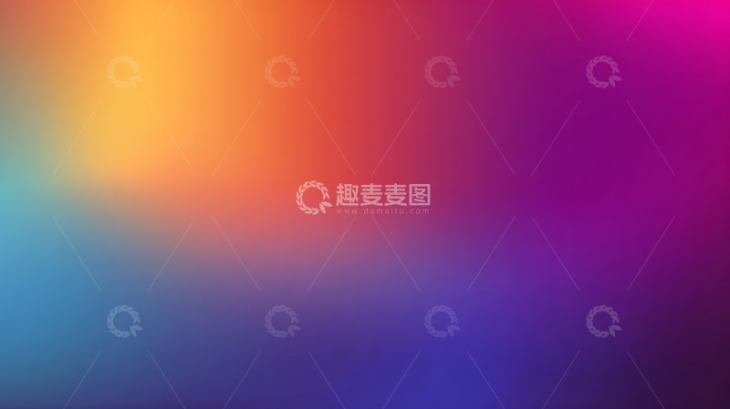 高清大图下载【趣麦麦图】彩虹色梦境之门