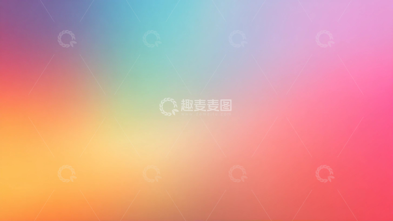 高清大图下载【趣麦麦图】梦幻色彩交织的奇境