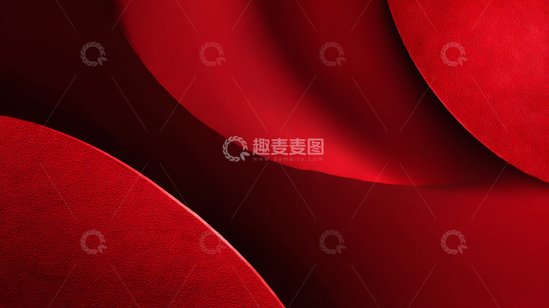 高清大图下载【趣麦麦图】红色梦境的流动奇观