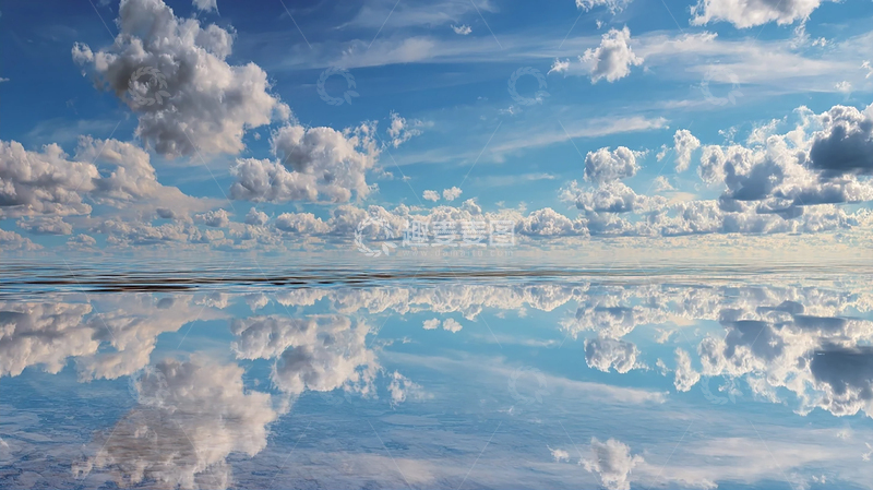 高清大图下载【趣麦麦图】天空之镜云海奇观