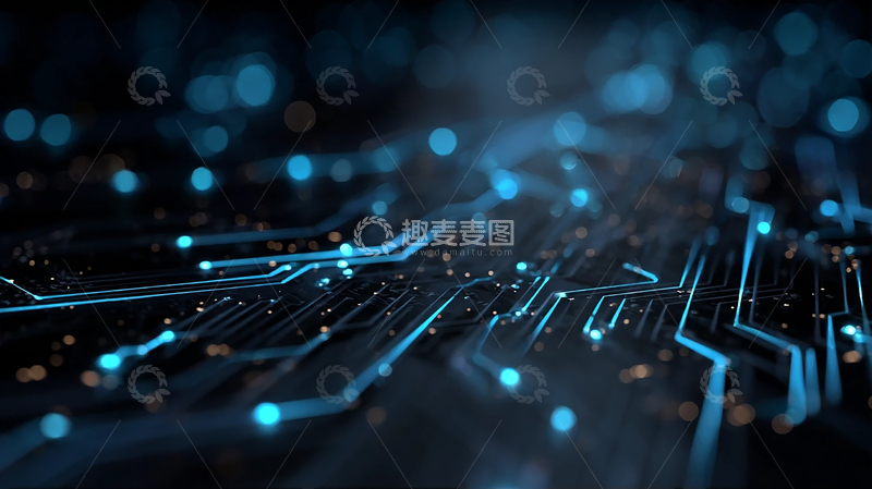 高清大图下载【趣麦麦图】深邃未来科技网络
