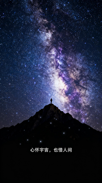 星空下的人生感悟