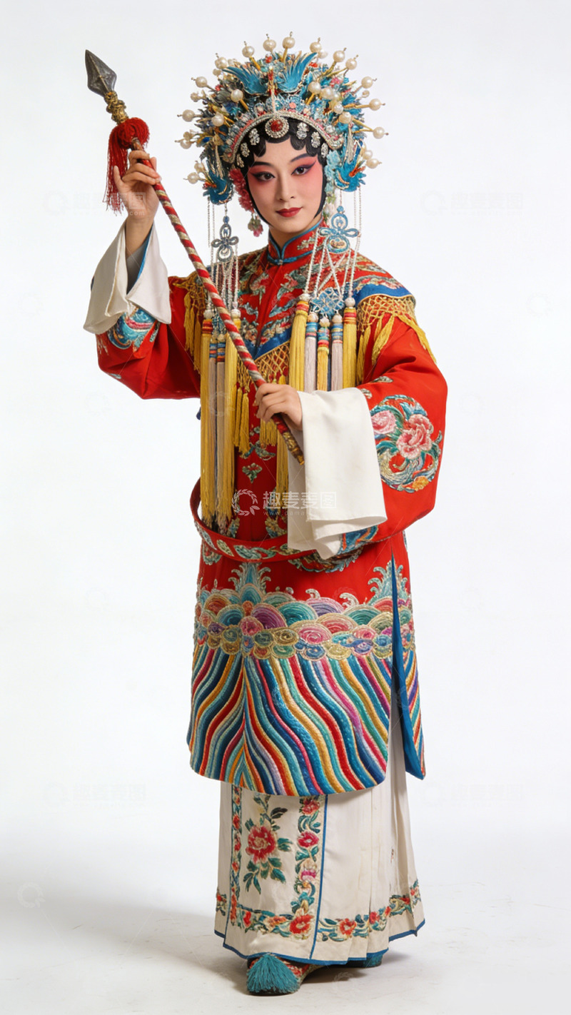 高清大图下载【趣麦麦图】京剧服饰人像摄影