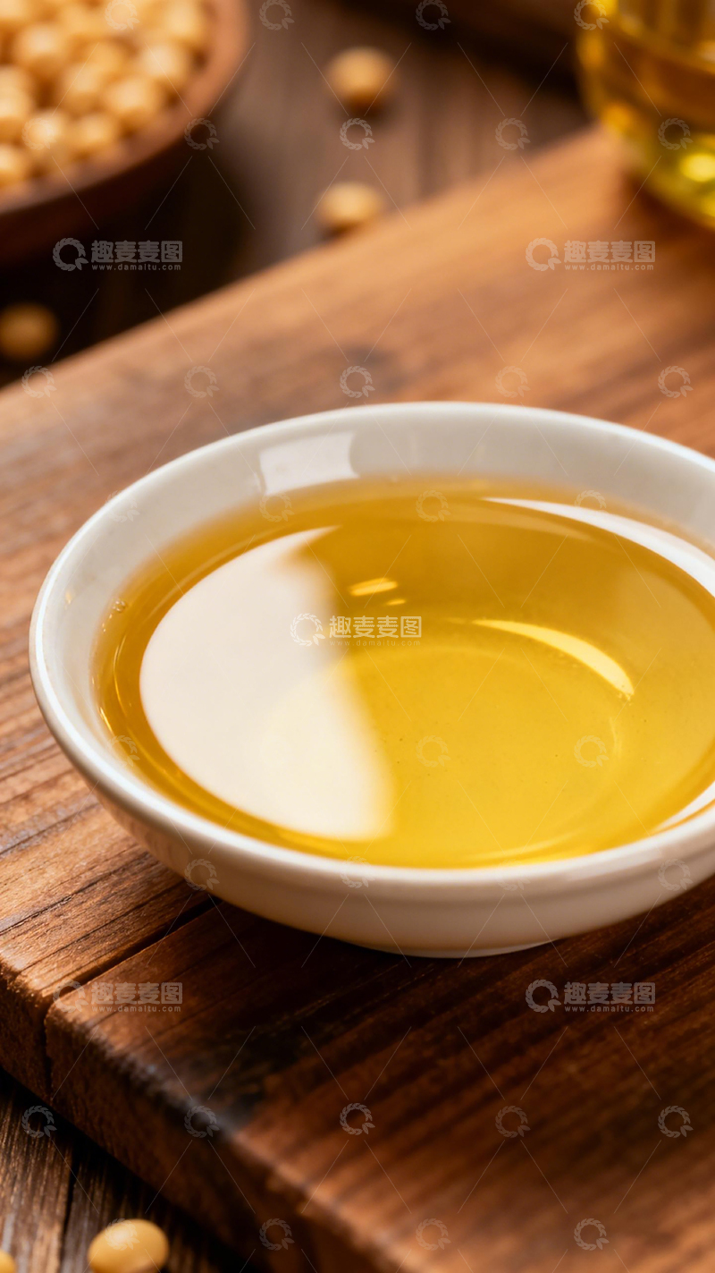 高清大图下载【趣麦麦图】金色食用油美食摄影