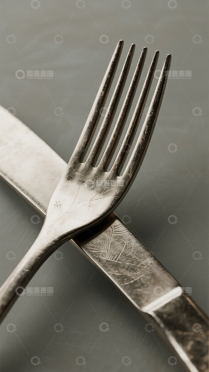 高清大图下载【趣麦麦图】复古餐具特写