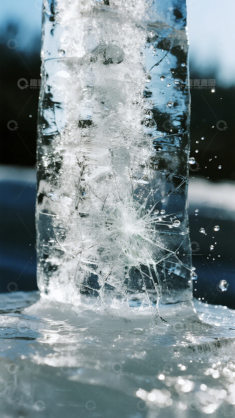 高清大图下载【趣麦麦图】冰晶剔透自然美景摄影