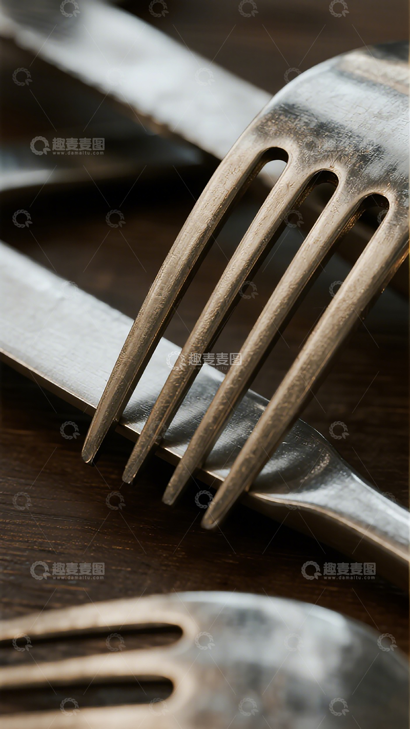 高清大图下载【趣麦麦图】复古餐具特写