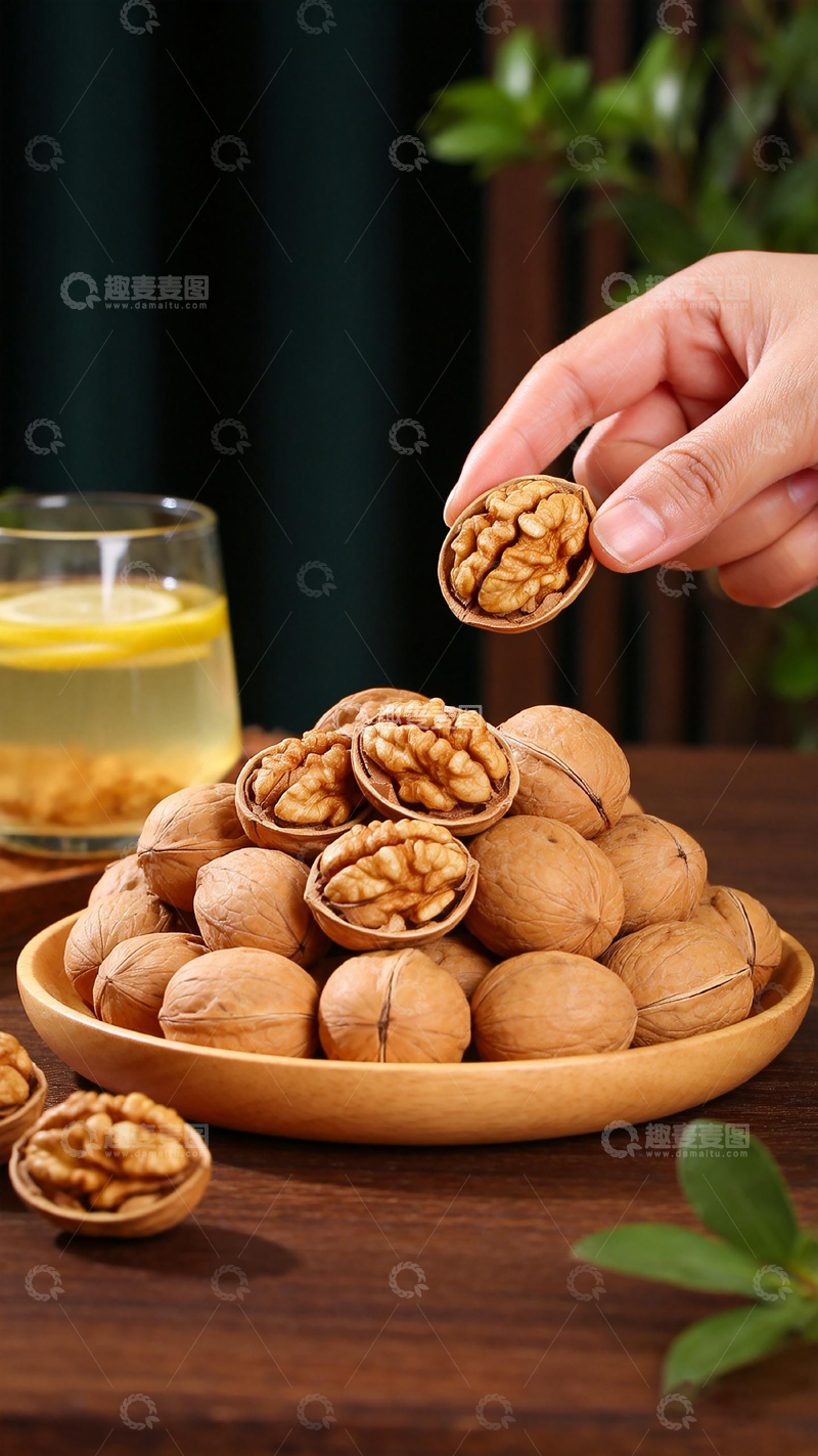 高清大图下载【趣麦麦图】坚果美食摄影照片