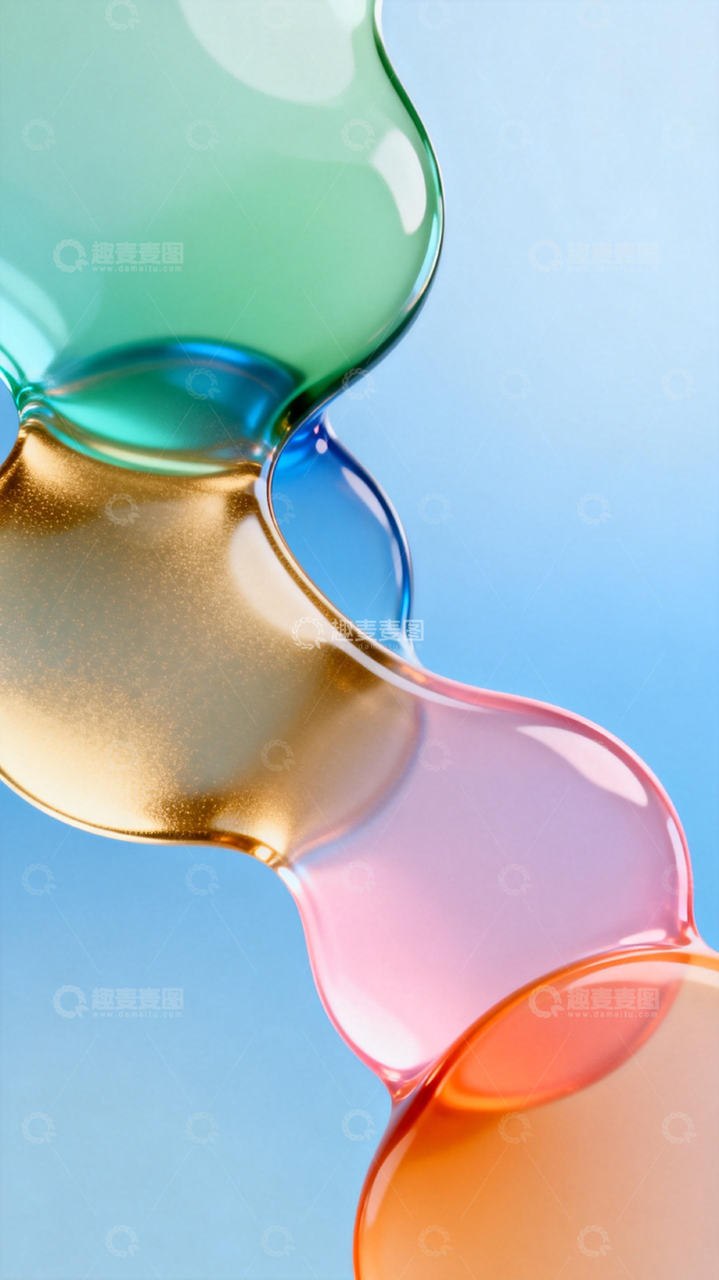 高清大图下载【趣麦麦图】彩玻璃艺术摄影